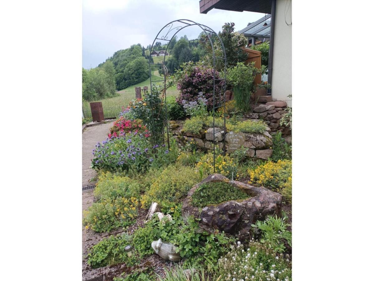 Ferienwohnung Wiesenblick Oberharmersbach Bagian luar foto
