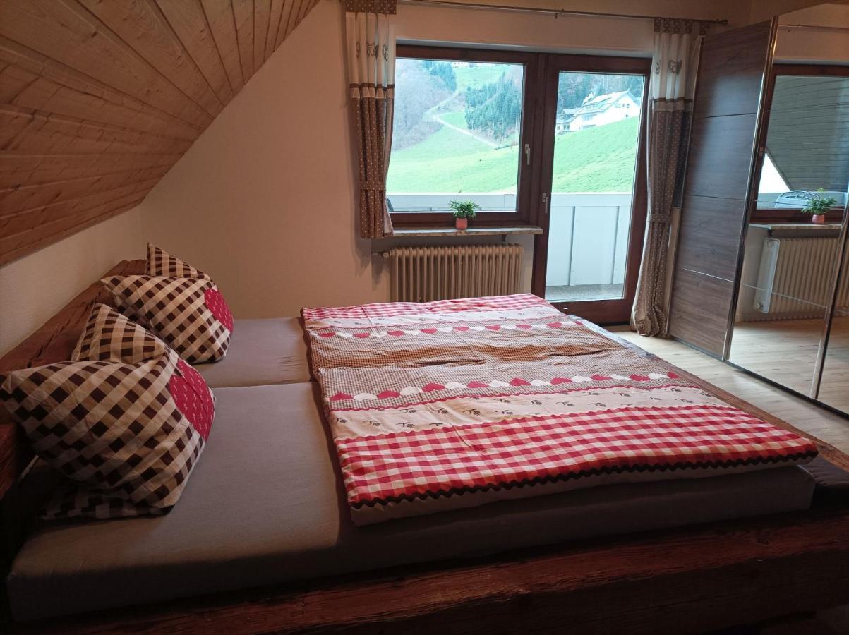 Ferienwohnung Wiesenblick Oberharmersbach Bagian luar foto
